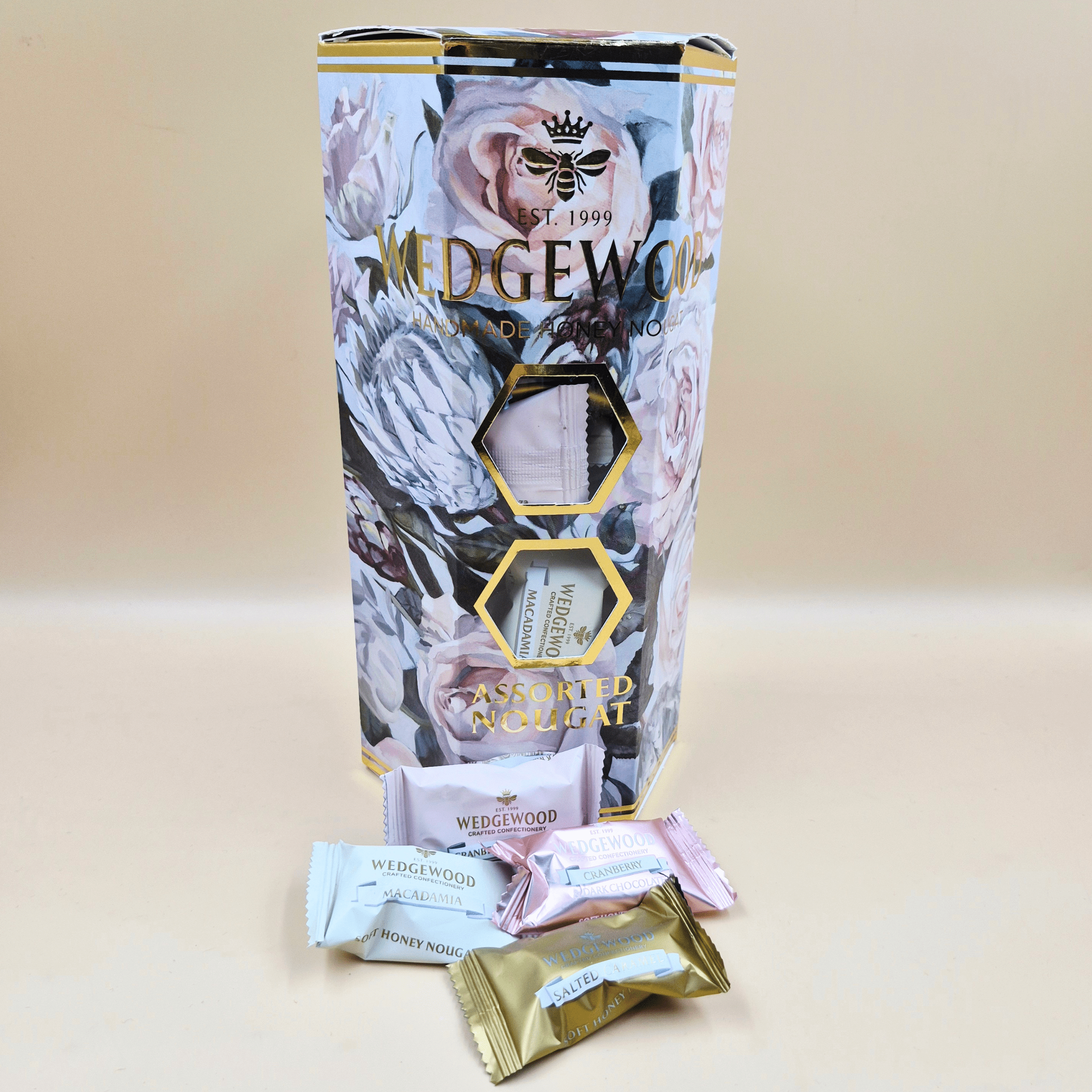Assorted Nougat Floral Gift Box