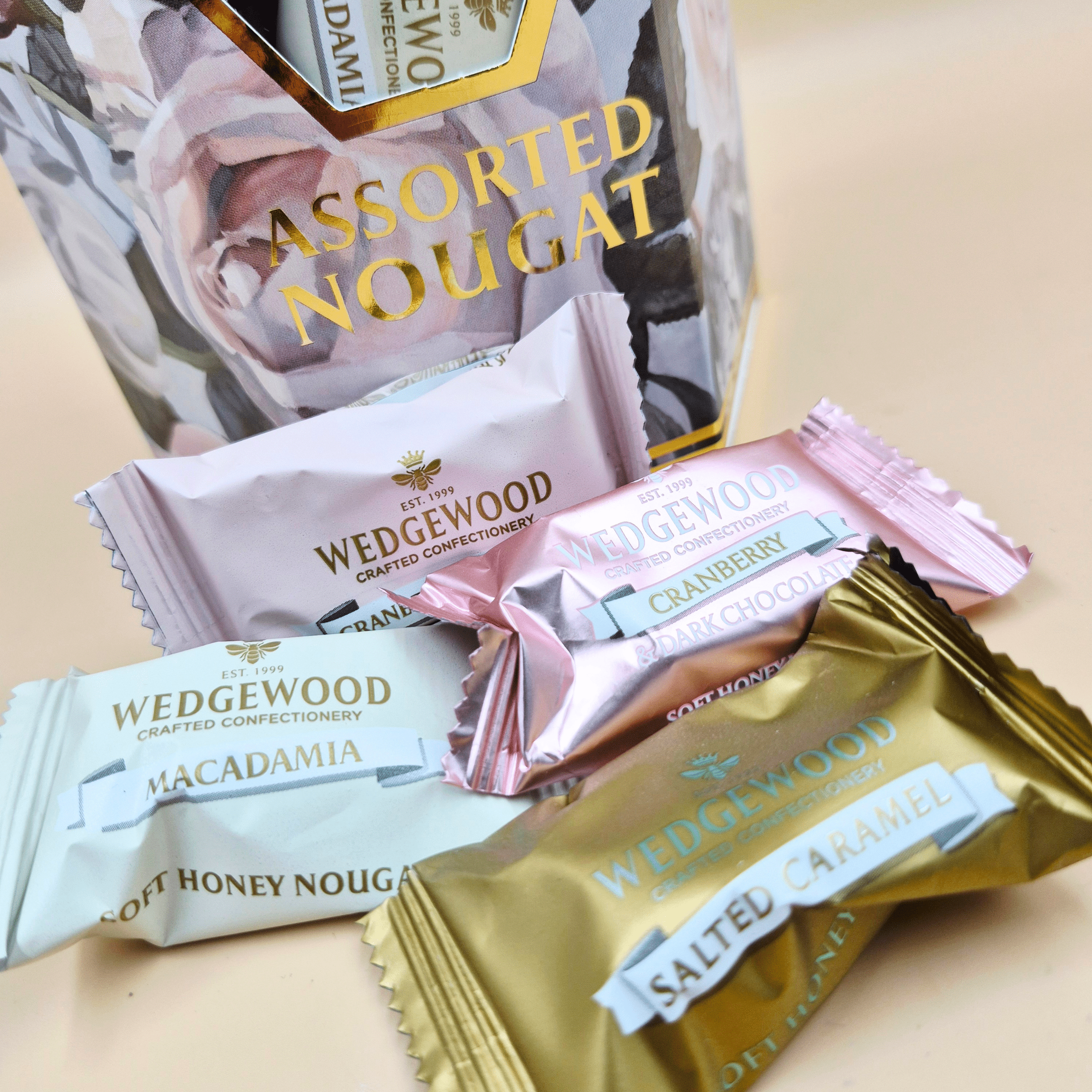 Assorted Nougat Floral Gift Box - Image 4