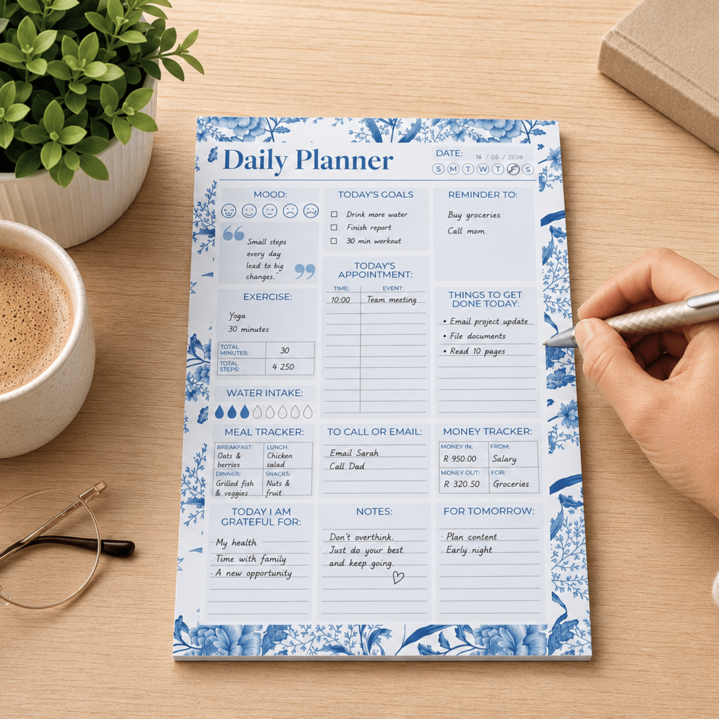 Daily Planner Notepad - Image 2