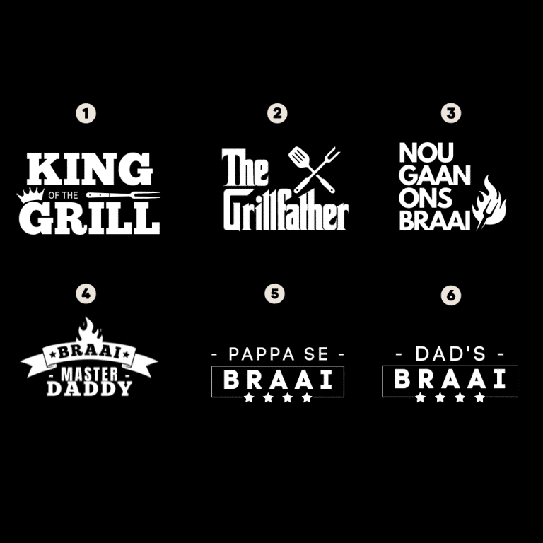 Personalised Braai Apron - Image 5